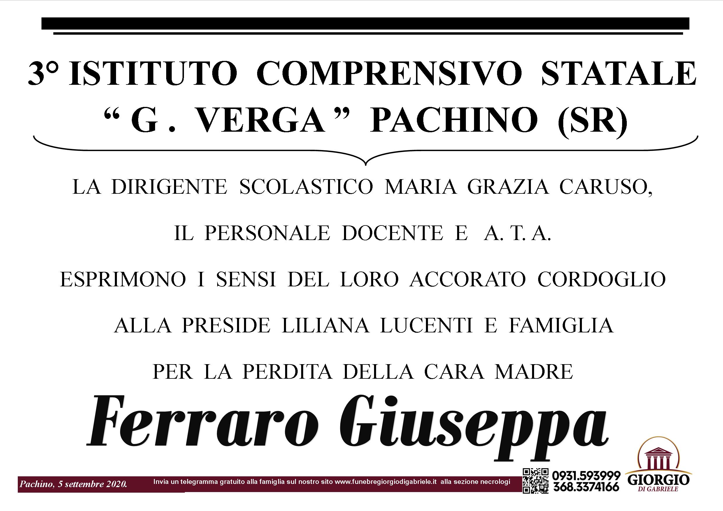 ISTITUTO G. VERGA il dirigente