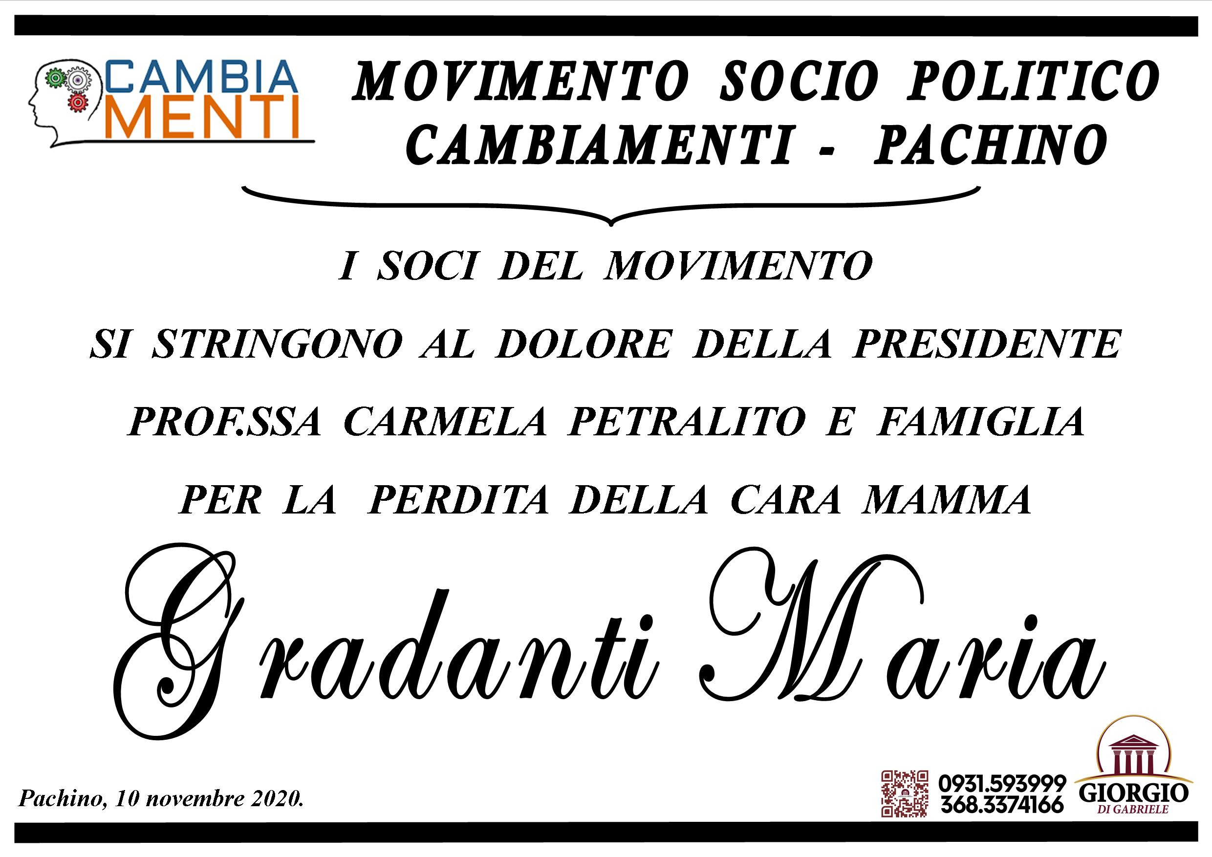 MOVIMENTO CAMBIAMENTI