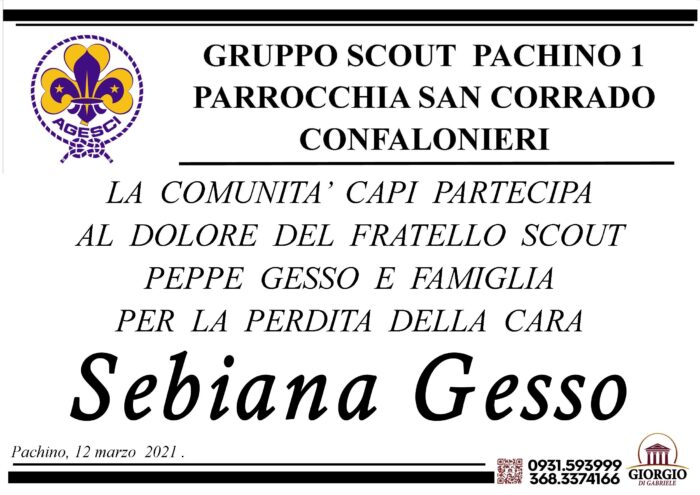 A.G.E.S.C.I. PACHINO 1