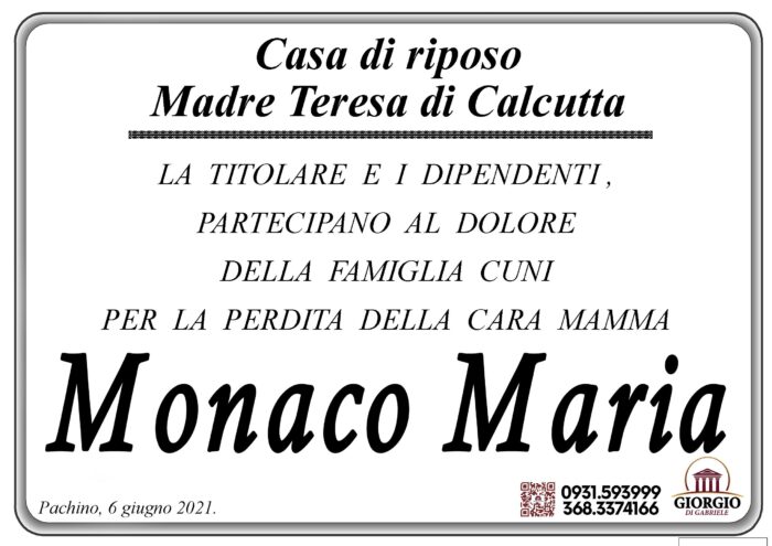 Casa di riposo MADRE TERESA DI CALCUTTA